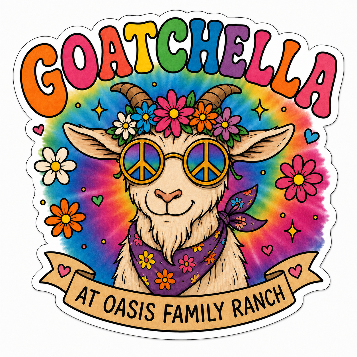 🐐 GOATCHELLA Paint Your Own Cookie Kit