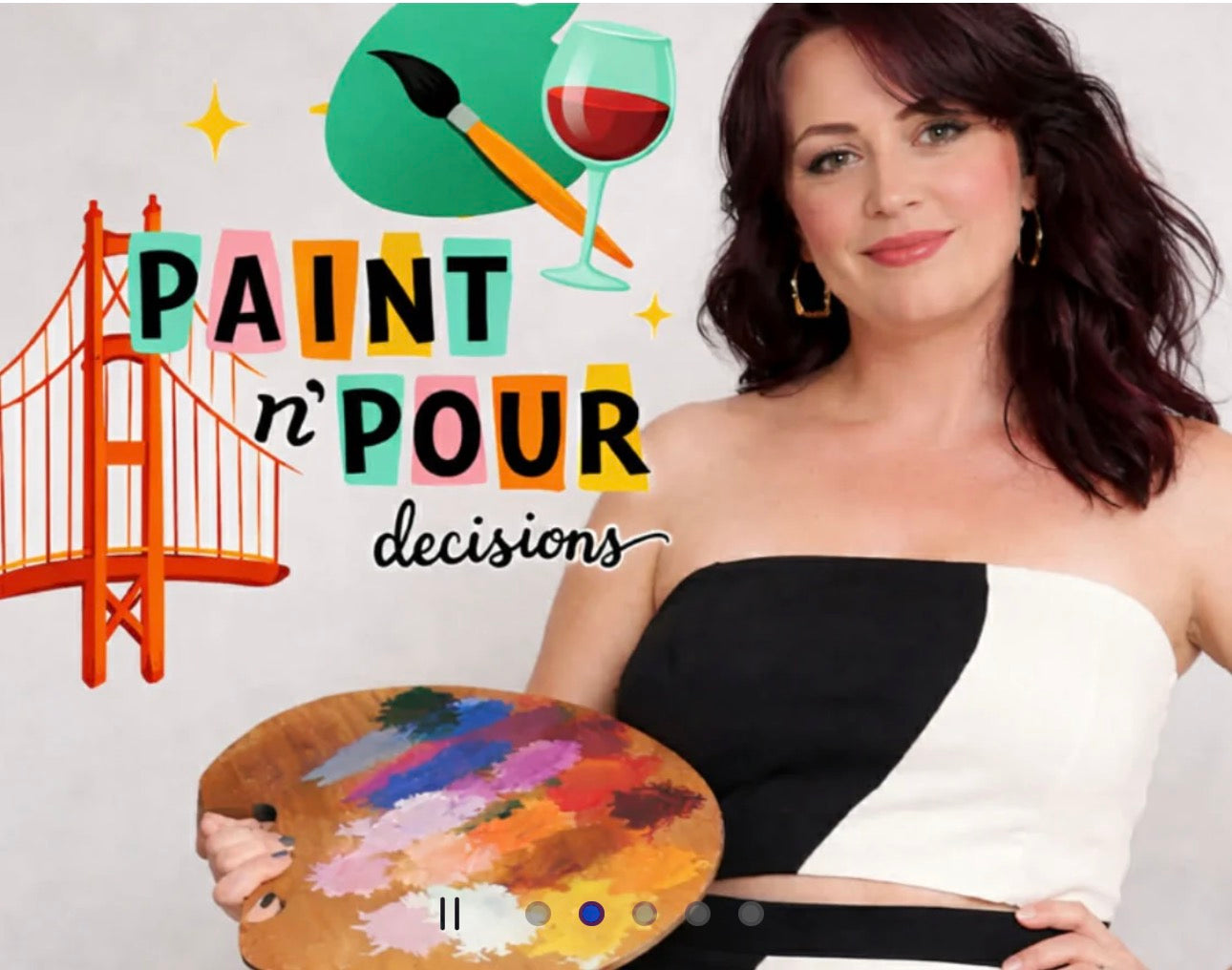 Cruisin’ Christmas Paint Party - Hot August Christmas Teknikolor 8/13