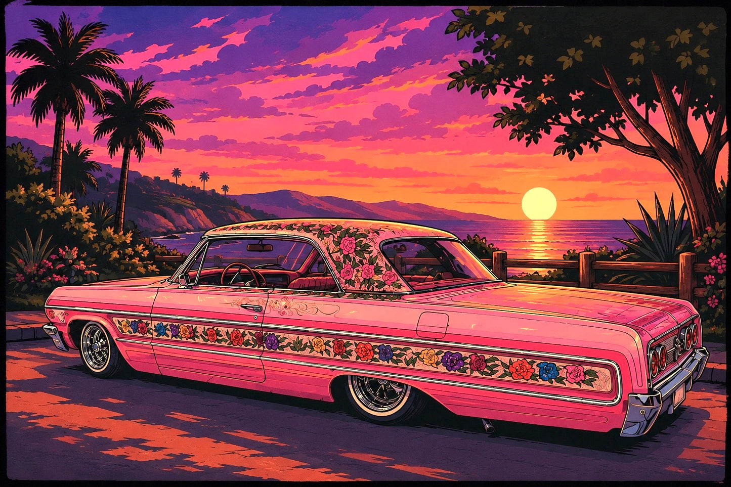 Cruisin’ Christmas Paint Party - Christmas in July Teknikolor 7/31