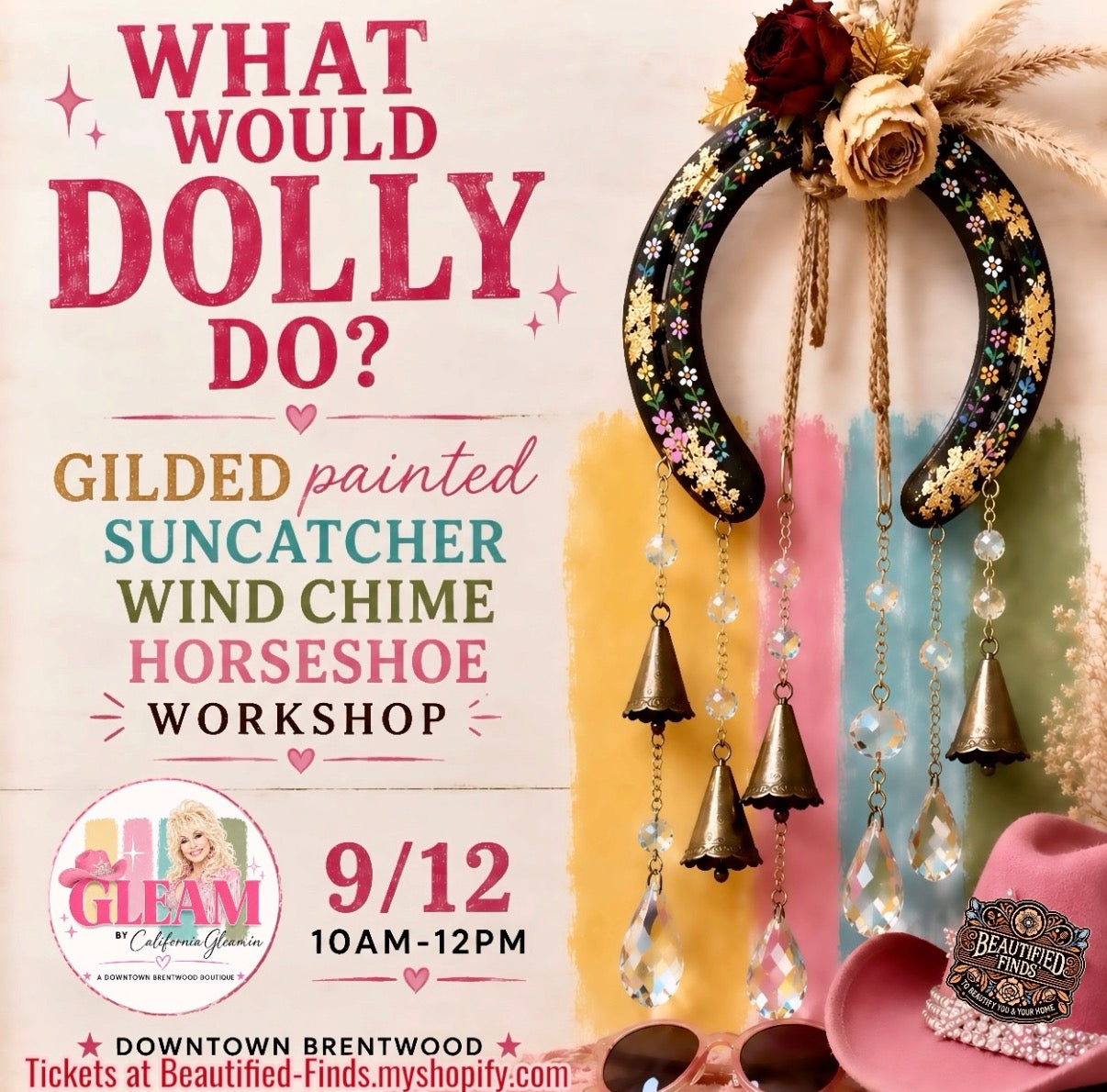What Would Dolly Do? Horseshoe - Gleam, Brentwood 9/12