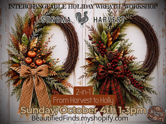 From Harvest to Holly - Sonoma Harvest, Fairfield 10/4