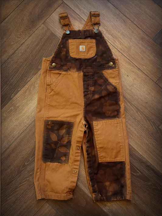 Sun-Kissed & Story-Worn — Reimagined Toddler Overalls T3