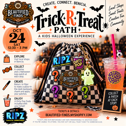 Trick ‘R Treat Path Experience - Create. Connect. Benicia. 10/24