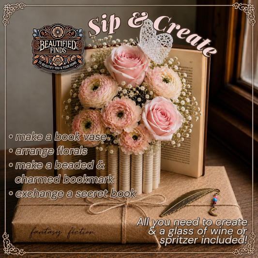 🥂Sonoma Harvest 7/16- Sip & Create | A Book Exchange Experience 📖