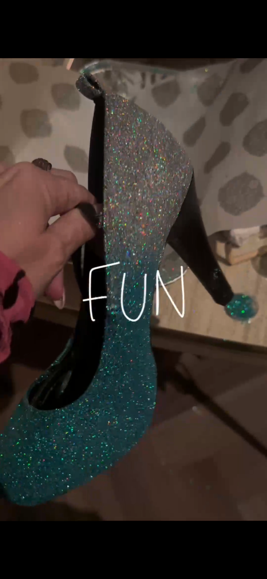 All That Glitters - Sparkle Shoes 7/15 Artcentric
