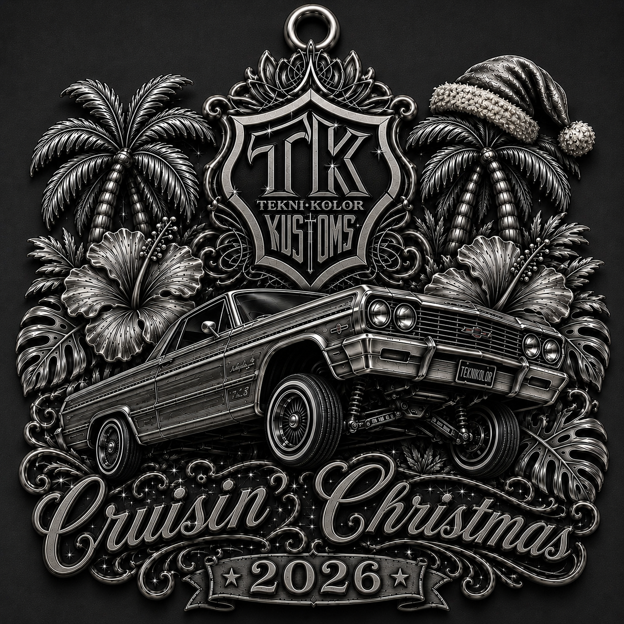 Cruisin’ Christmas Paint Party - Christmas in July Teknikolor 7/31