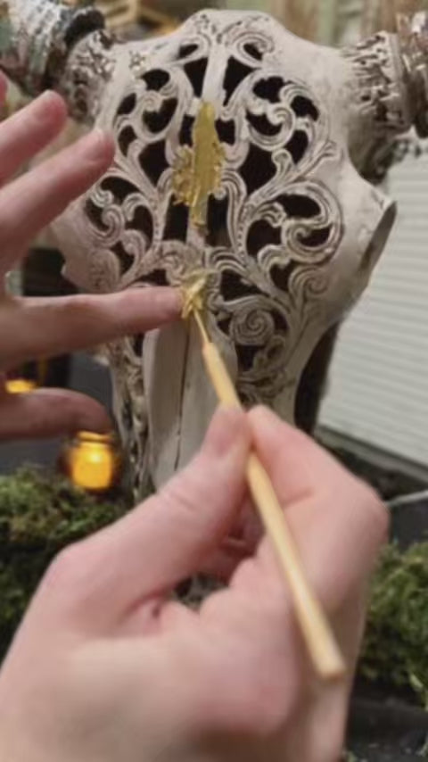 Gilded Steer Lamp Workshop - Balestrieri, Alhambra Valley 10/11
